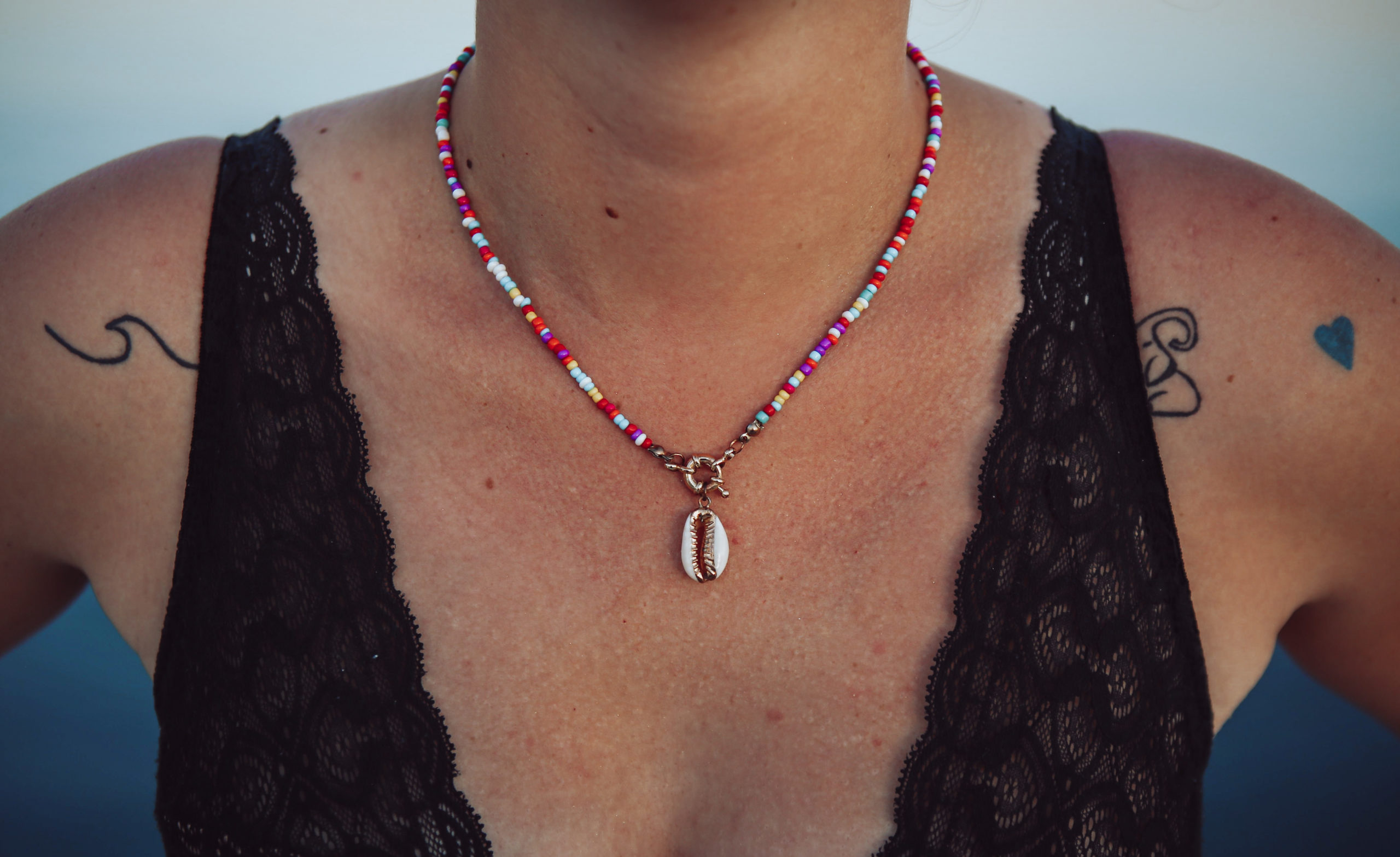 Beads verižica školjka